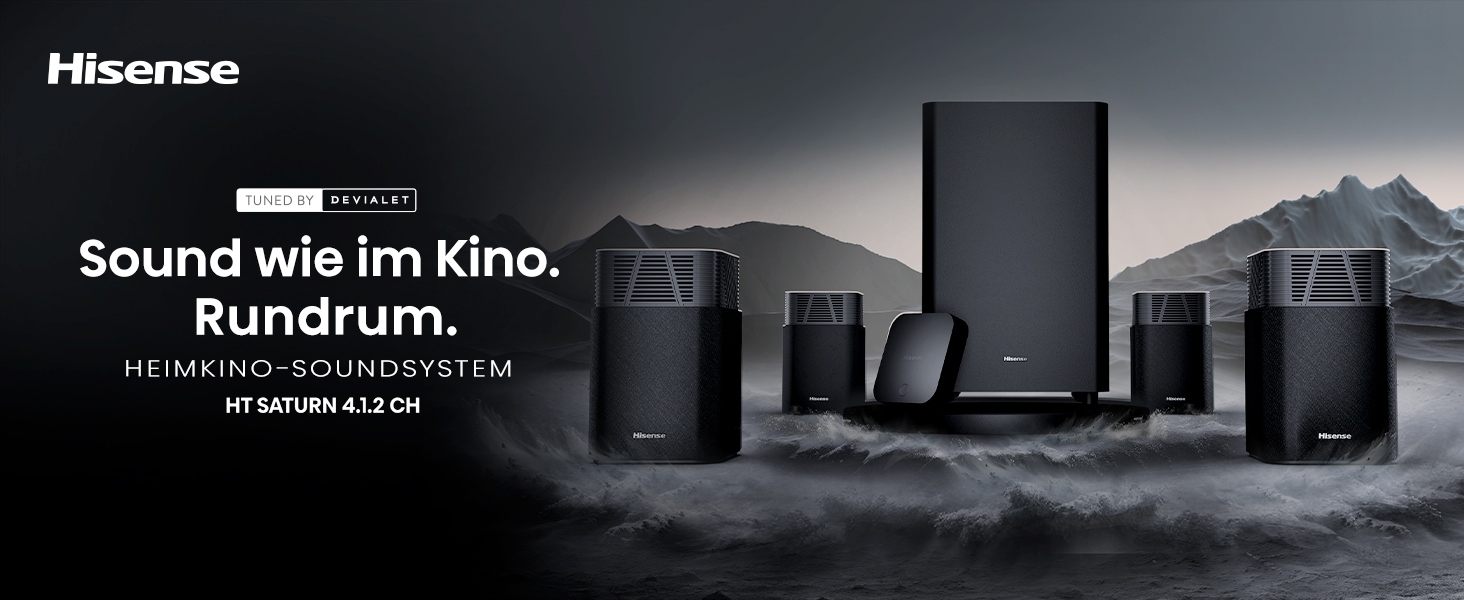Hisense HT Saturn - Wireless Soundsystem