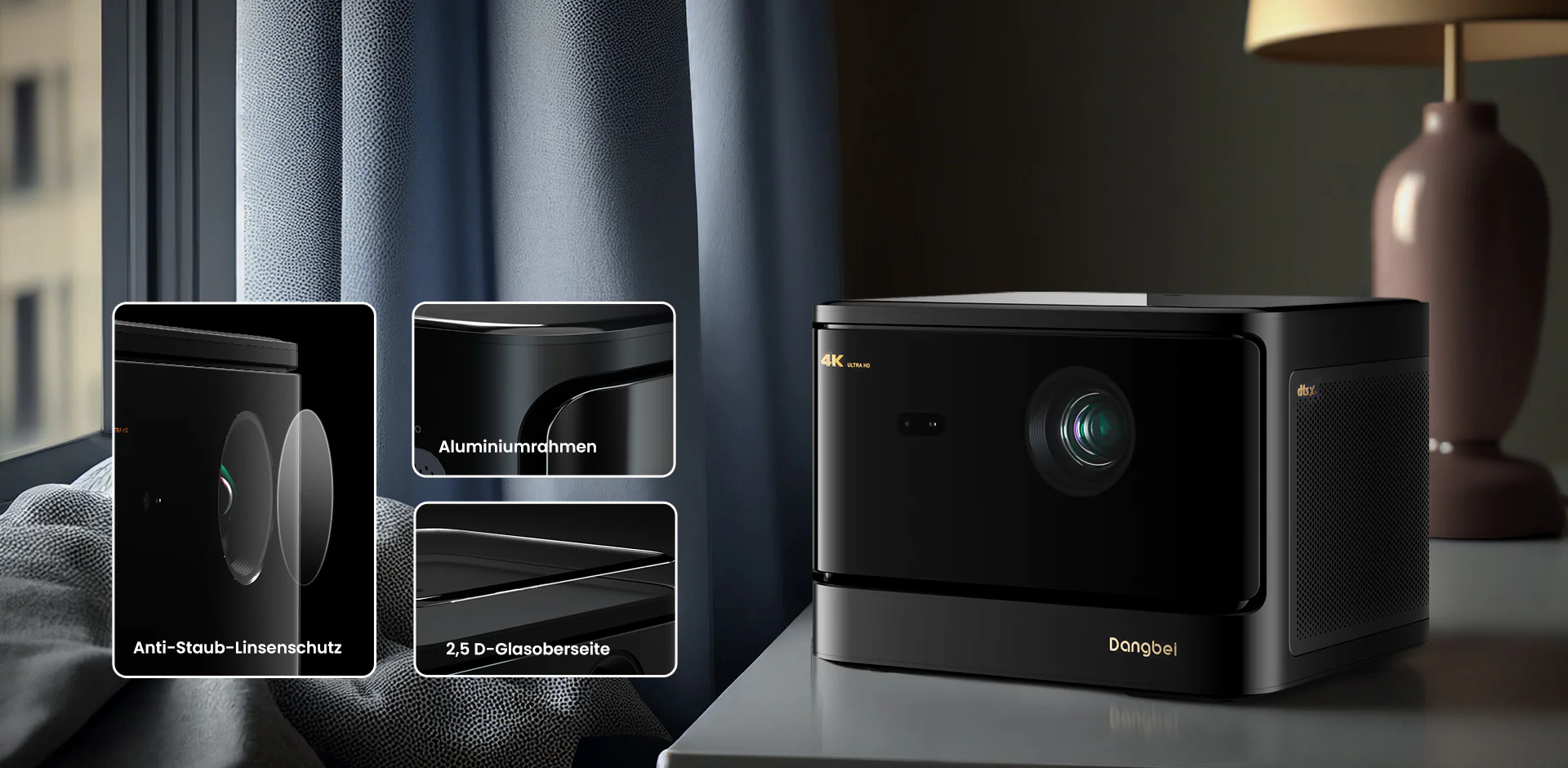 Dangbei DBOX02 Mars Pro 2 - 4K Laserprojektor