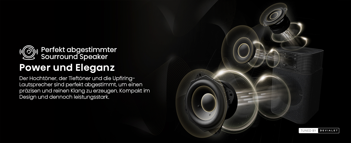 Hisense HT Saturn - Wireless Soundsystem