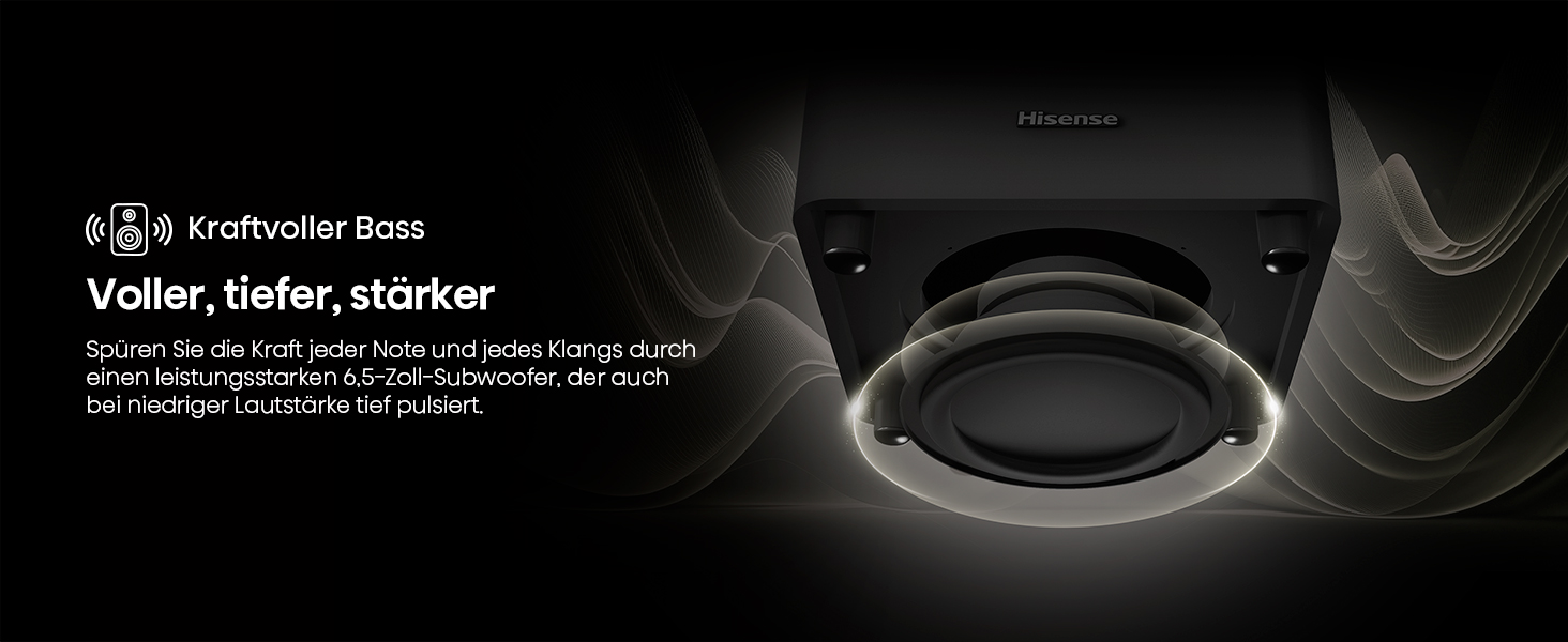 Hisense HT Saturn - Wireless Soundsystem