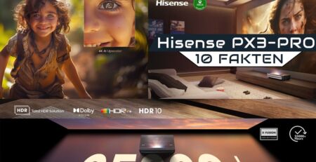 Entdecke den Hisense PX3 Pro