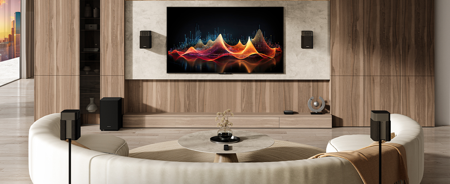 Hisense HT Saturn - Wireless Soundsystem