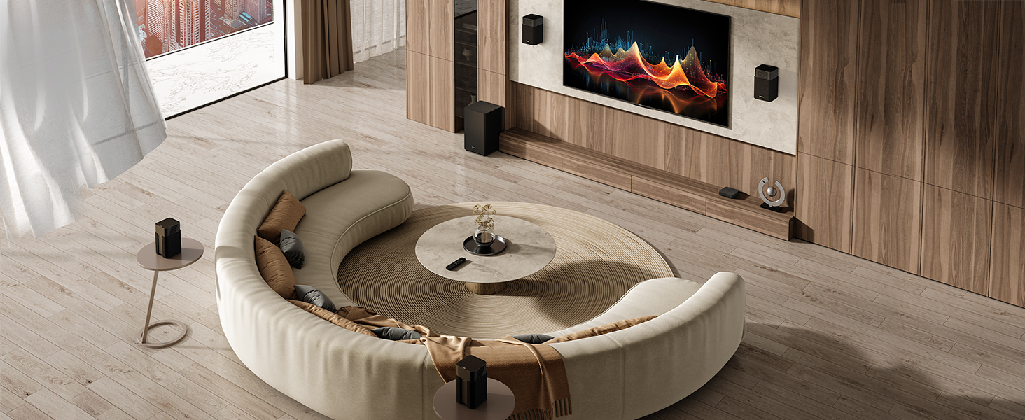 Hisense HT Saturn - Wireless Soundsystem