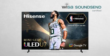 ULED-TVs von Hisense erhalten die WiSA SoundSend-Zertifizierung