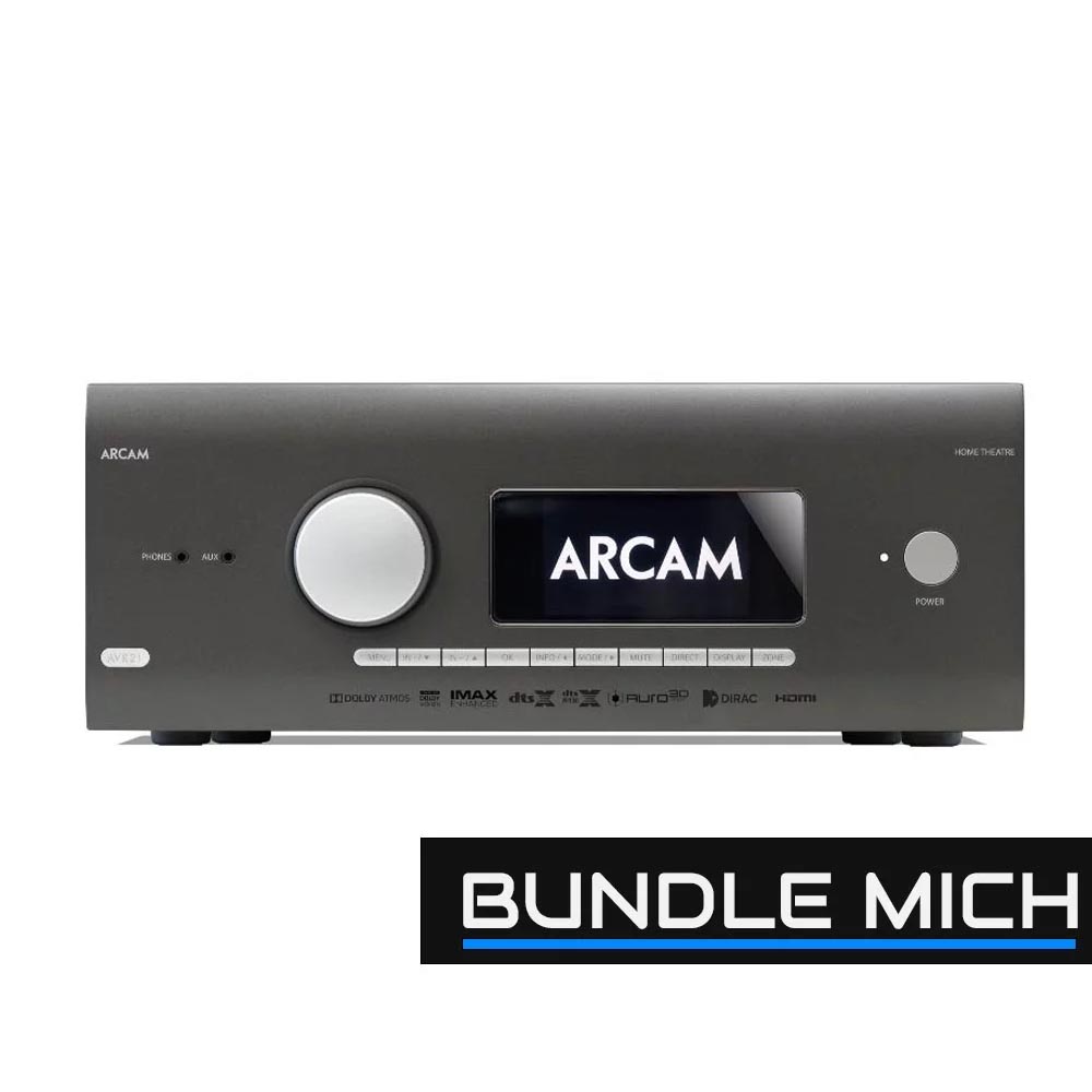 Arcam AVR21 - Dirac de 16 canales optimizado