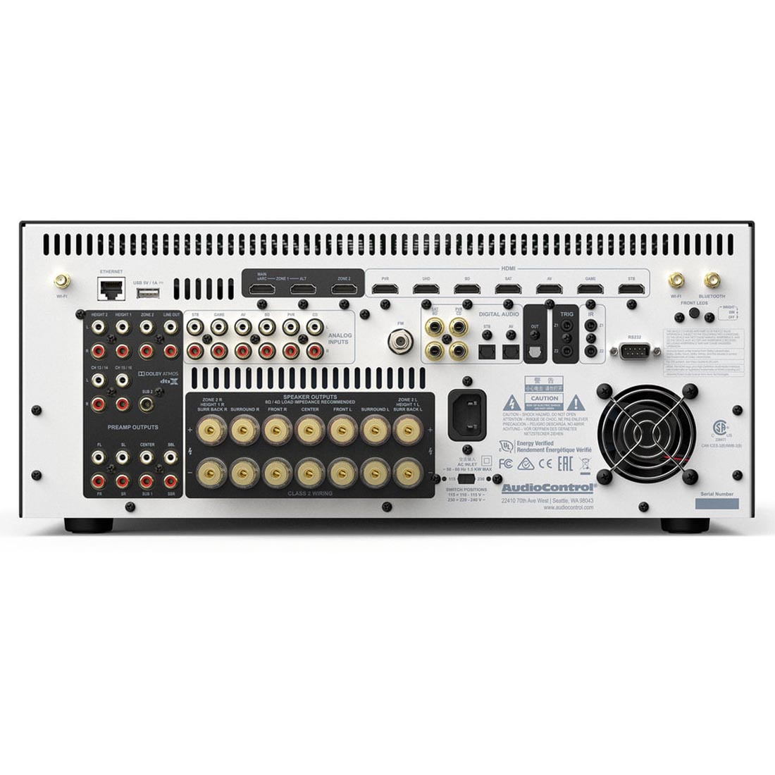 AudioControl Concert XR-6S Immersive AV Receiver (2)