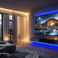 Black Hybrid ALR Leinwand Serie – Premium-Kontrast in hellen Räumen