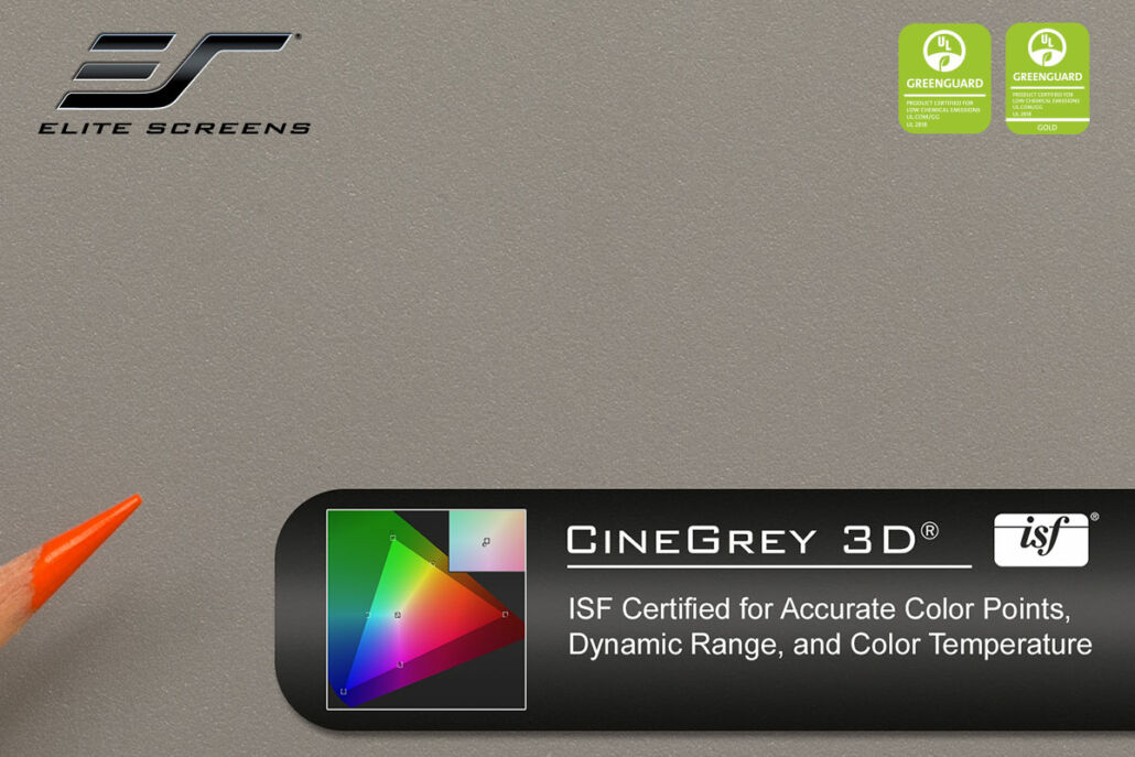 Elite Screens Sable Frame CineGrey 3D