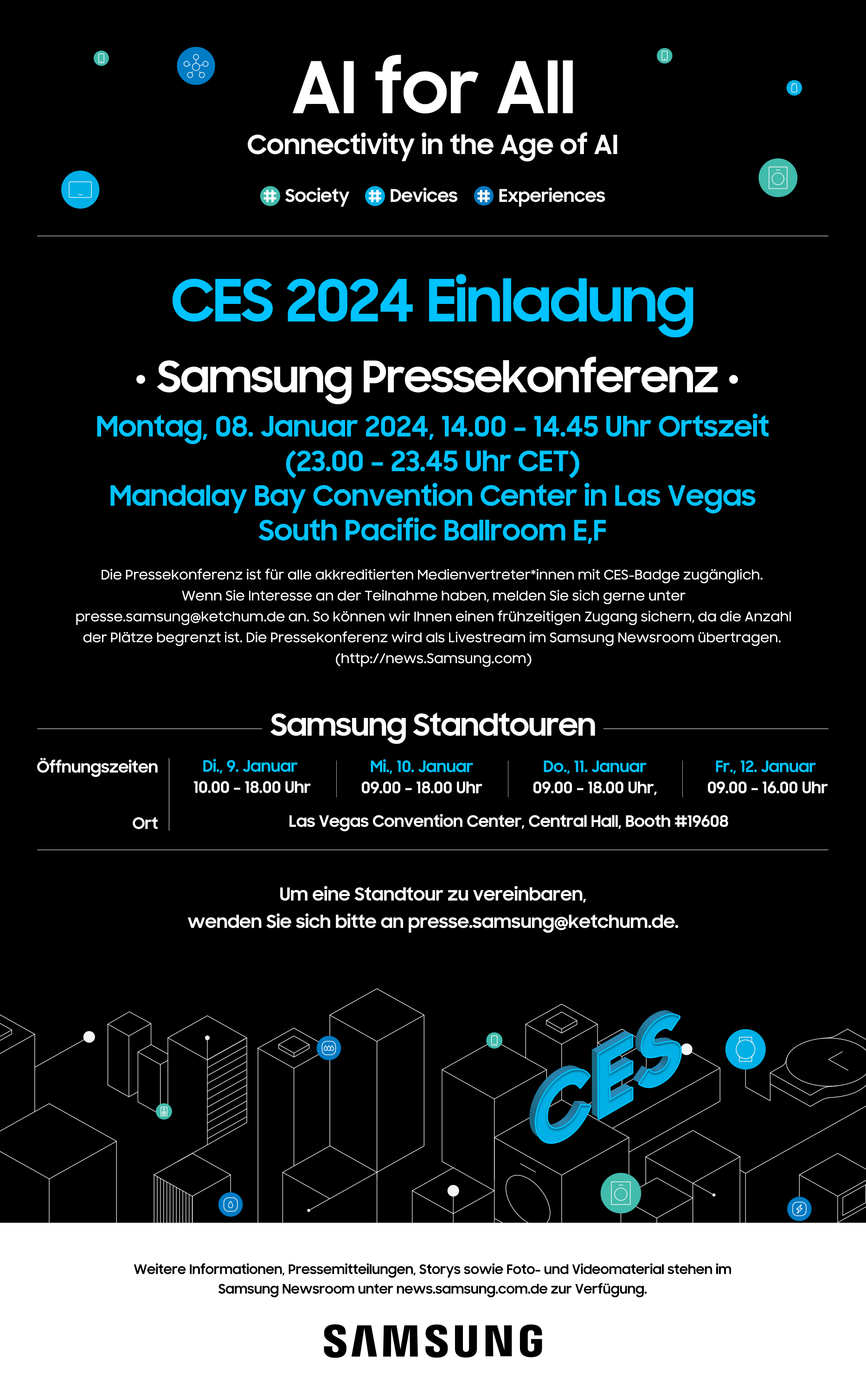Samsungs Auftakt zur CES 2024