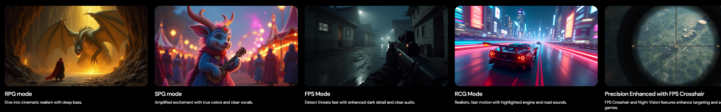 VisionMasster Max Game Modes