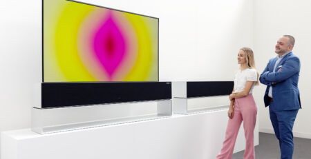 Medijska umjetnost na LG Signature OLED R predstavljena u Baselu