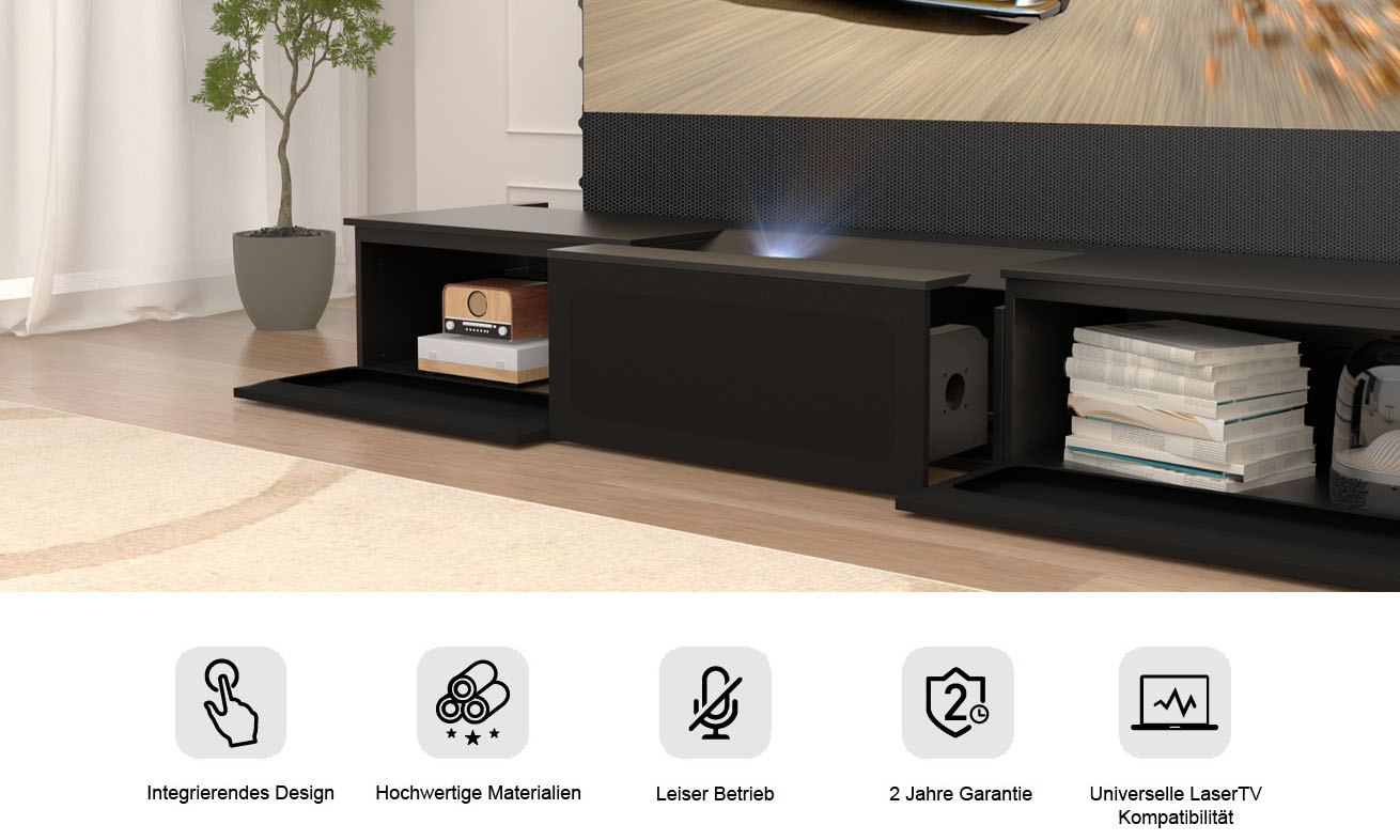 Laser TV Lowboard Compact