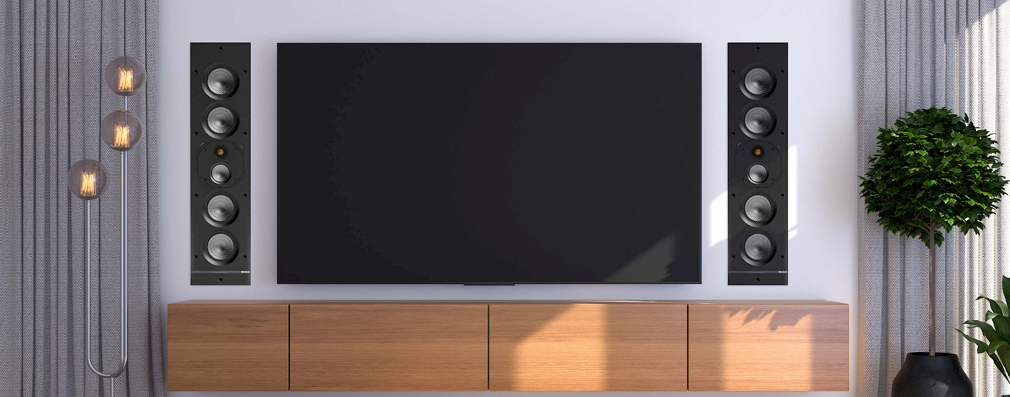 Monitor Audio W2L Wandeinbaulautsprecher