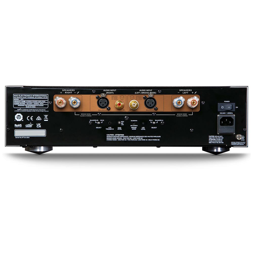 Amplificatore di potenza stereo digitale NAD M23