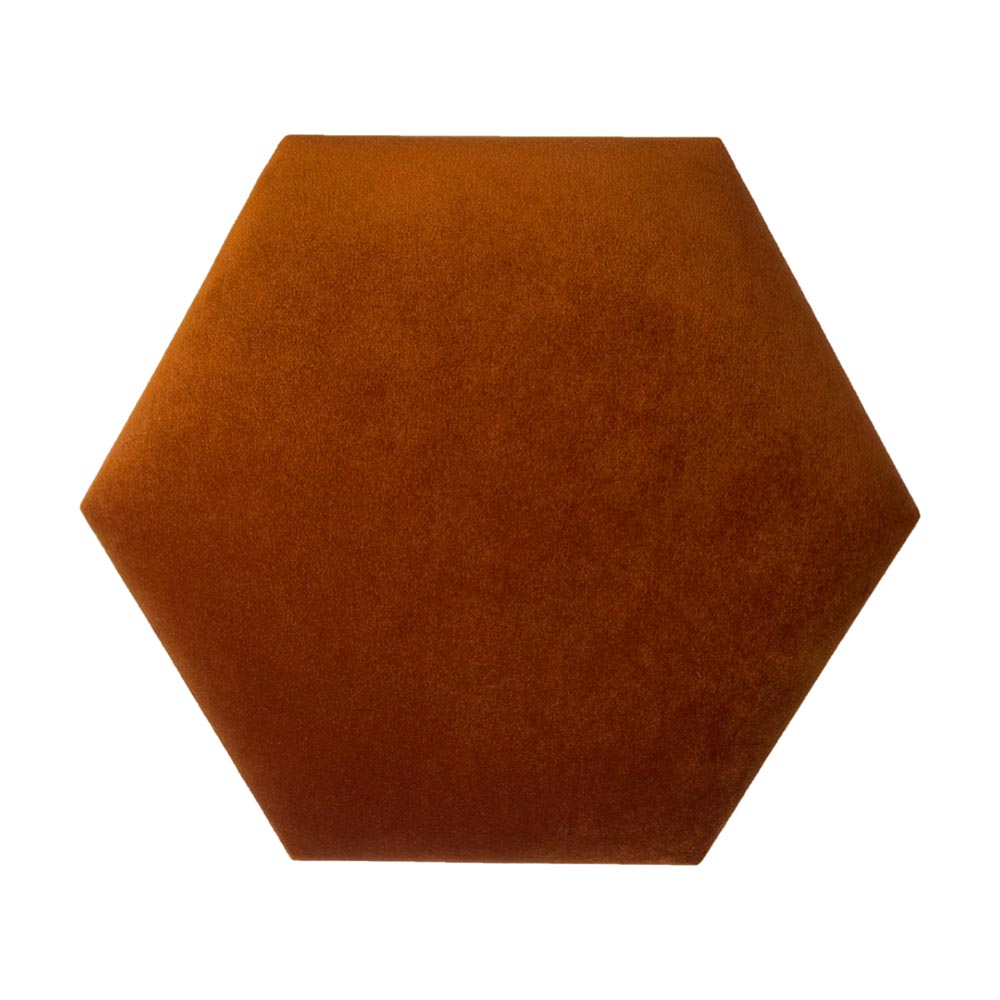 Polsterpaneel Raumakustik Hexagon_0000_MilanHexagonorange_1500x