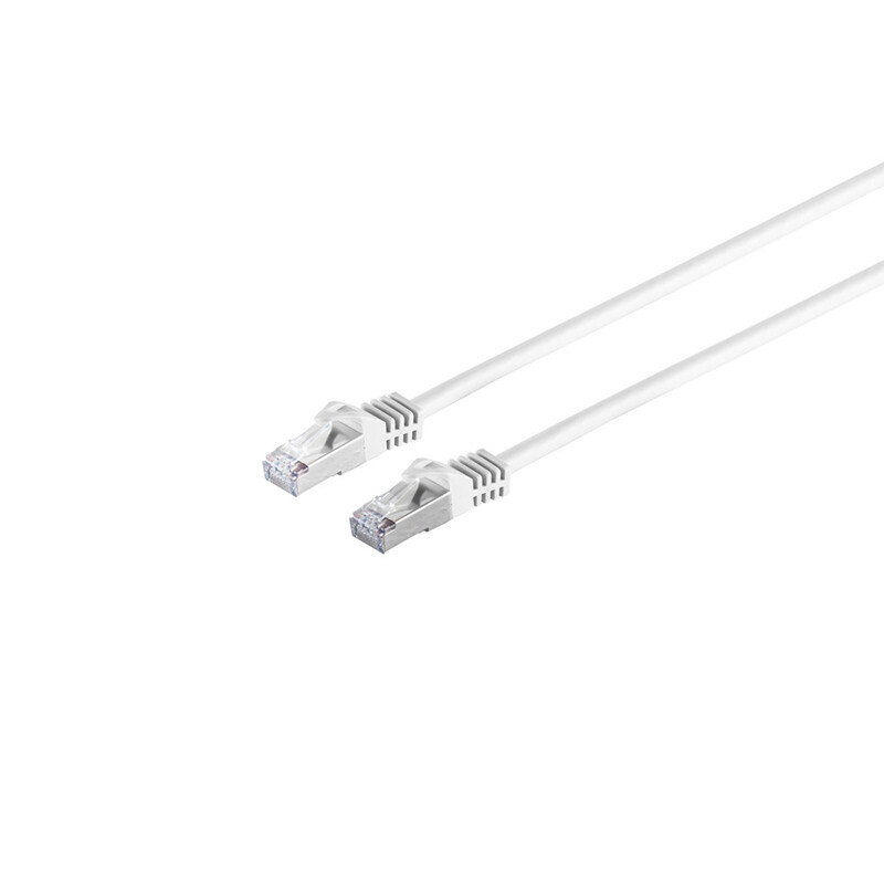 RJ45 patch cord with CAT 7 raw cable