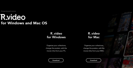 R_video Applikatioun fir PC an MAC