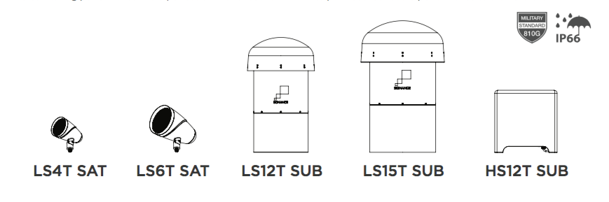 Sonance Landscape LS4T/LS12T/AMP 8.1