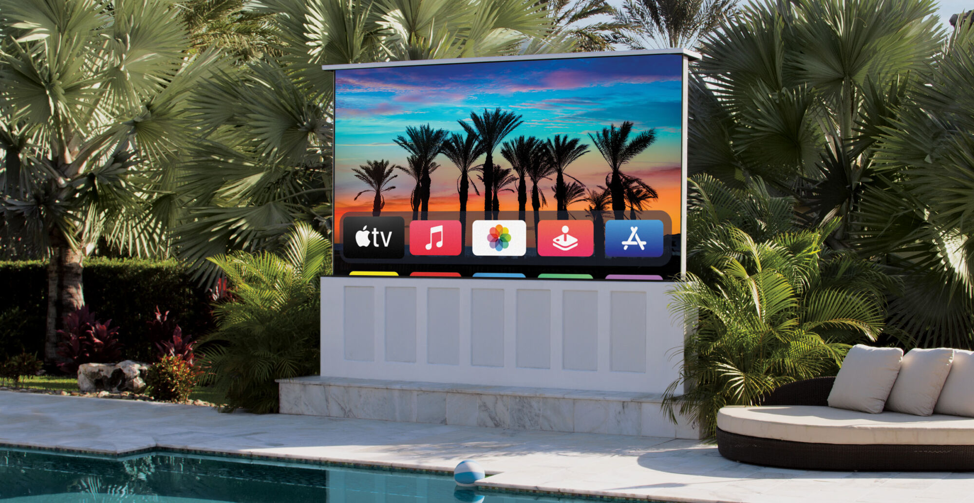 Stealth Patio Theater Extreme Outdoor TV