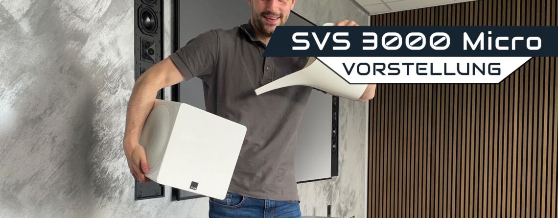 SVS 3000 Micro: Der kleinste Subwoofer von SVS
