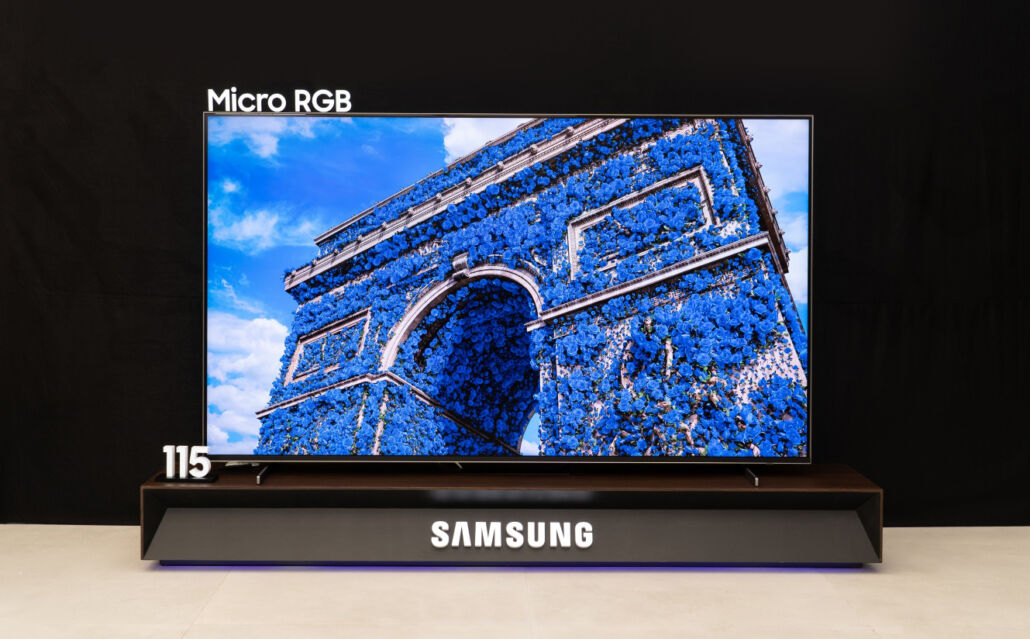 Samsung stellt ersten Micro RGB-TV vor – Präzision, Farbe & AI 