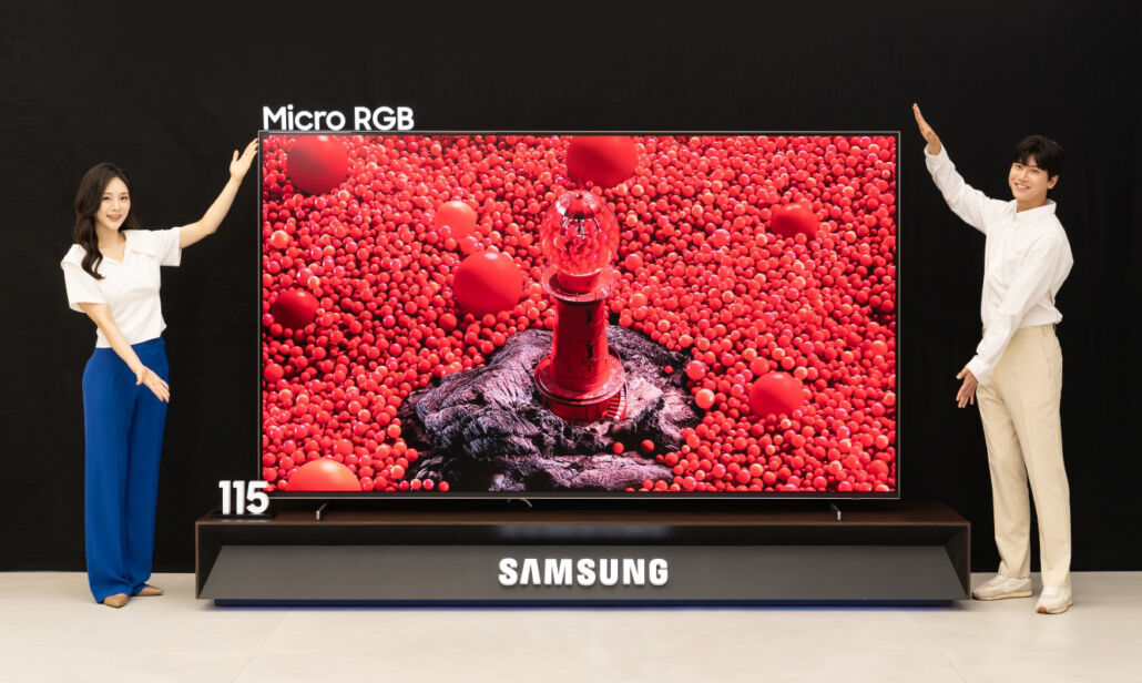Samsung stellt ersten Micro RGB-TV vor – Präzision, Farbe & AI 