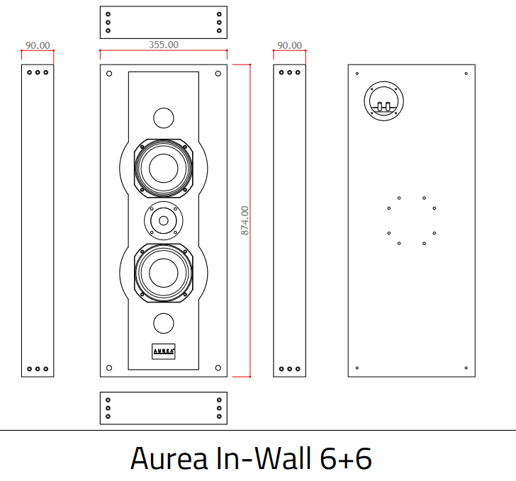 Aurea In-Wall 6+6