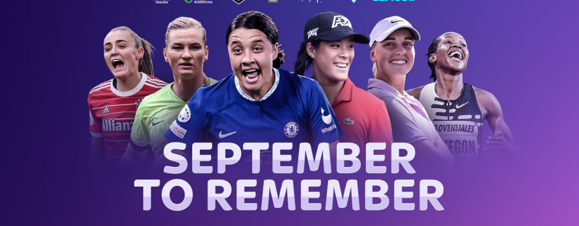 September to remember Der Frauensport-Monat