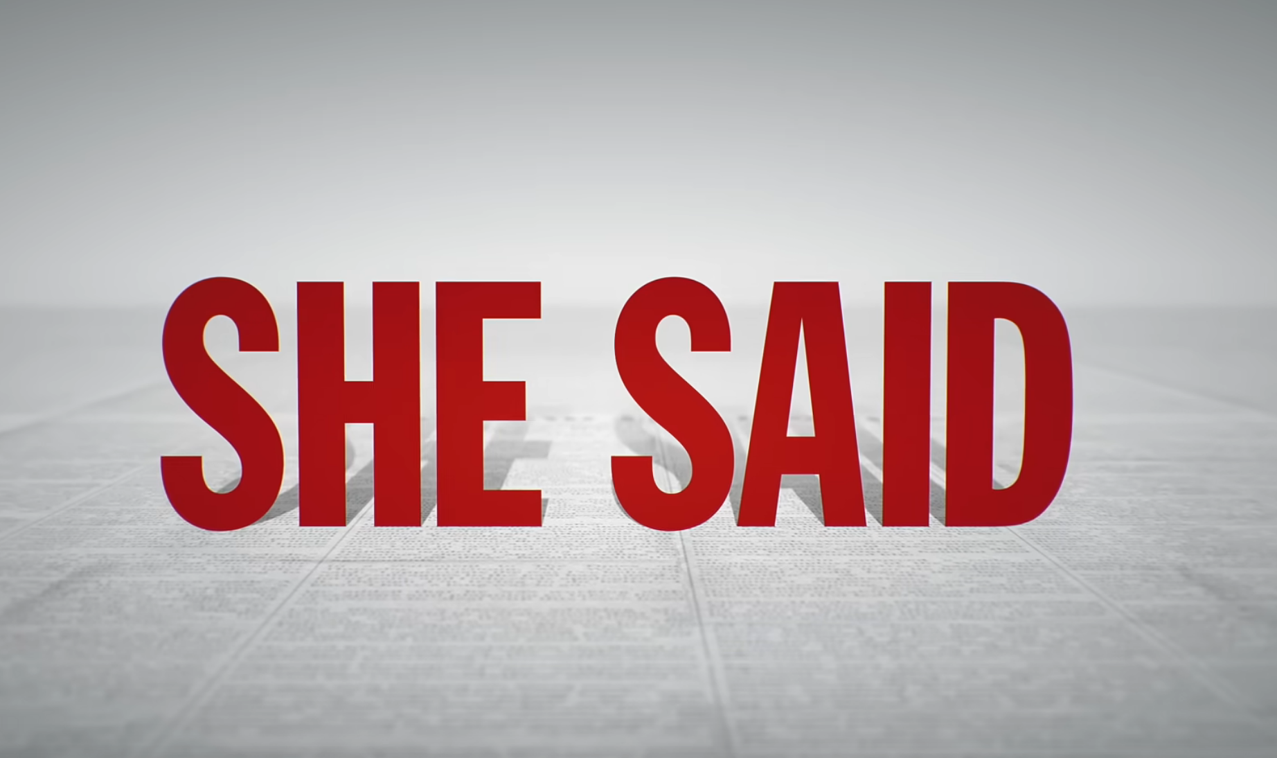 She Said Offizieller Trailer HEIMKINOWELTEN.DE