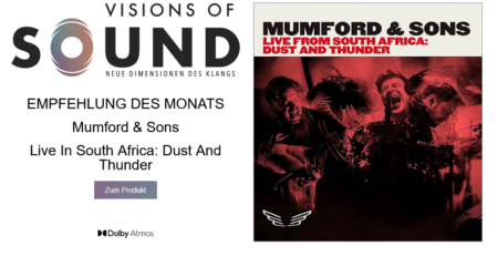 Vision of Sounds Doporučení Mumford & Sons - Live in South Africa