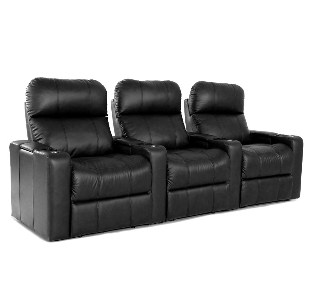 Zinea Baron 3 Leather Cinema Chairs (6)