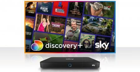 aplikace discovery+ dostupná na Sky Q od 28. června