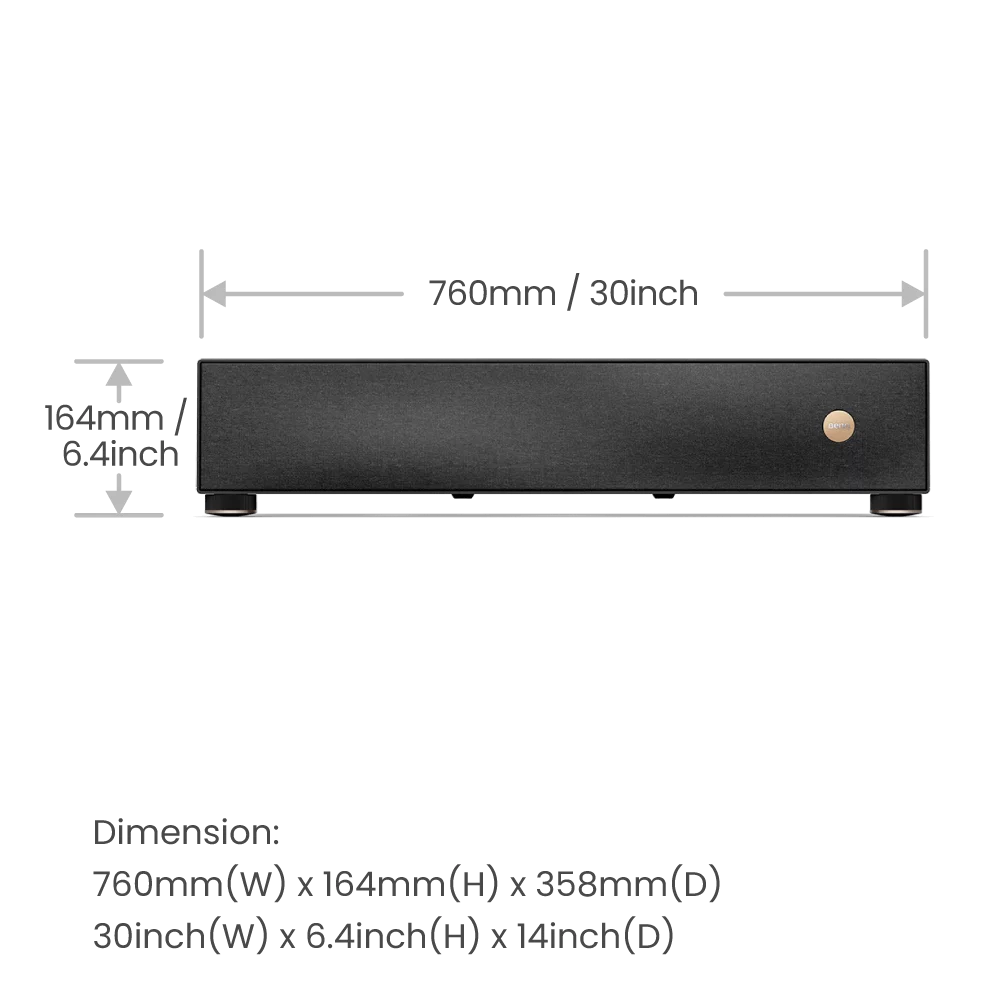 BenQ V5000i driedubbele laser-tv